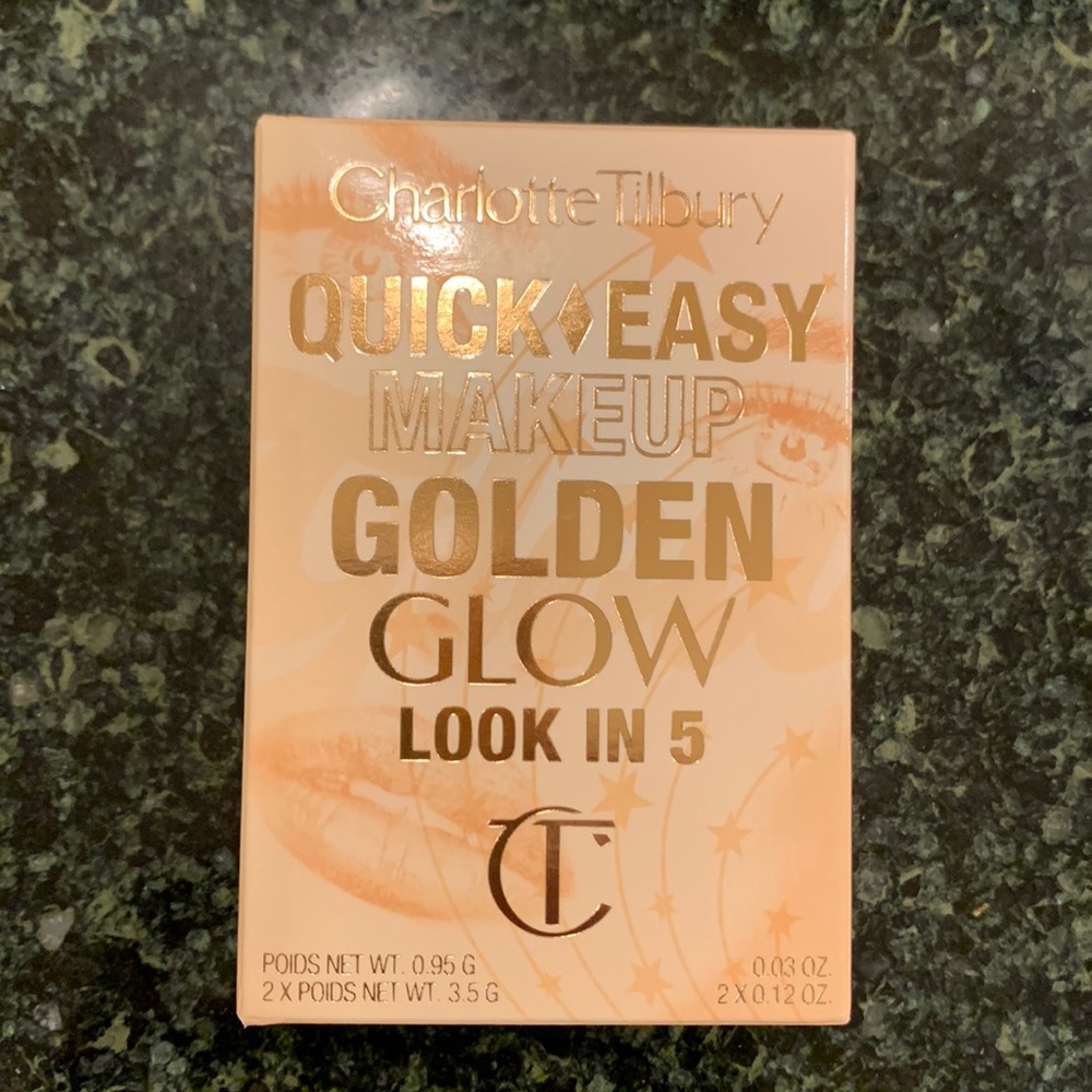 Quick and easy makeup golden glow look I’m 5